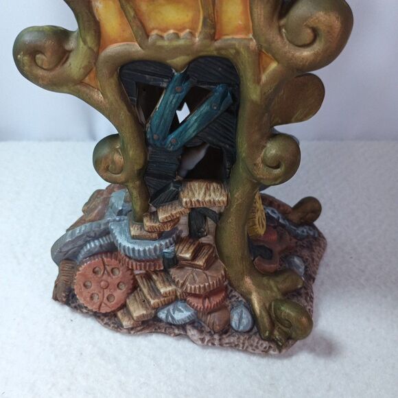 Life Pawn Shop Halloween Village Ceramic Building Spooky Town Decor - Picture 7 of 15